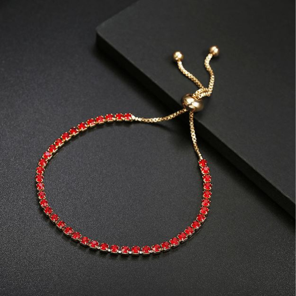 Dolce Hill - Crystal Chain Bracelet - Picture 2 of 2